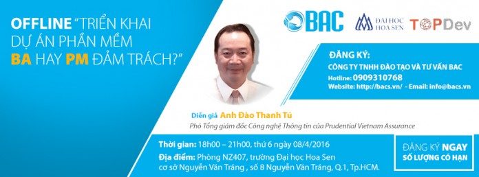 Triển khai dự án phần mềm - BA hay PM