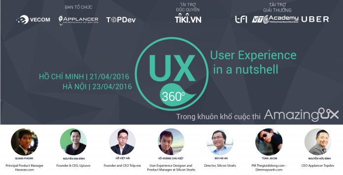 Hiểu tất tần tật về UX Design với UX360: User Experience in a nutshell.