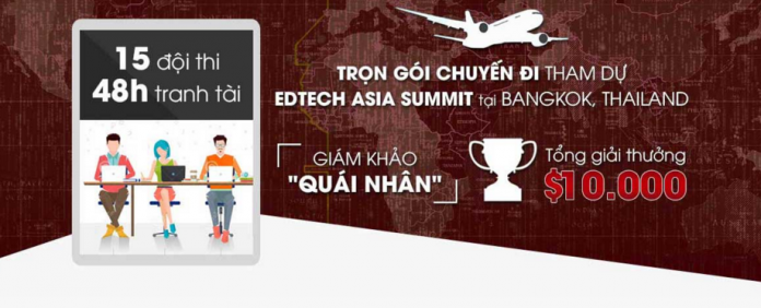GiÀNH GIẢI THƯỞNG $90,000 với EDTECH ASIA HACKATHON