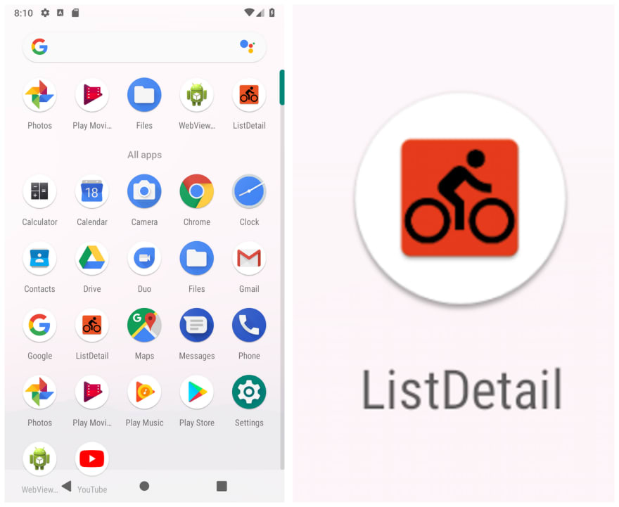 generate icon app android