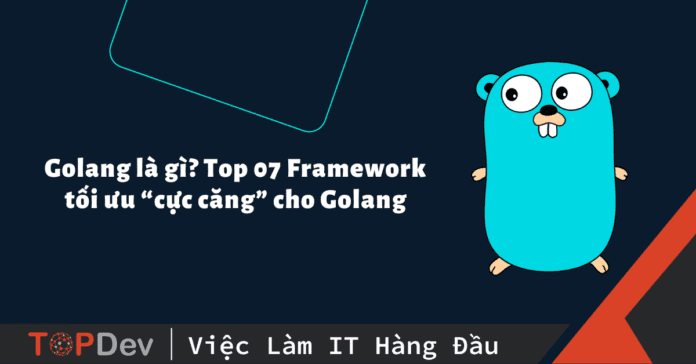 Golang là gì? 9 Framework tối ưu “cực căng” cho Golang