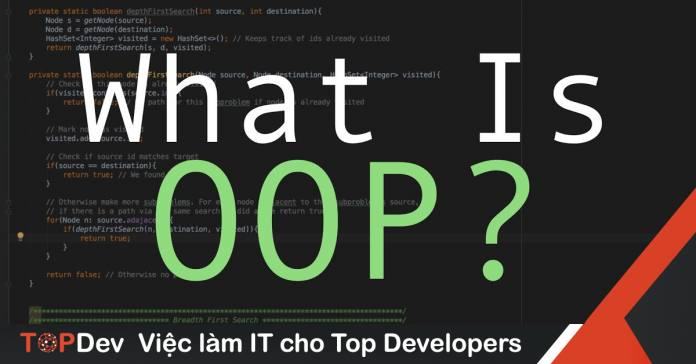 Lập trình hướng đối tượng là gì?