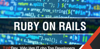 Mẫu bảng công việc lập trình Ruby on Rails