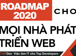 Lộ trình cho mọi nhà phát triển web trong năm 2020