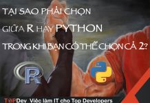 Tại sao phải chọn ngôn ngữ lập trình R hay Python trong khi bạn có thể chọn cả 2?