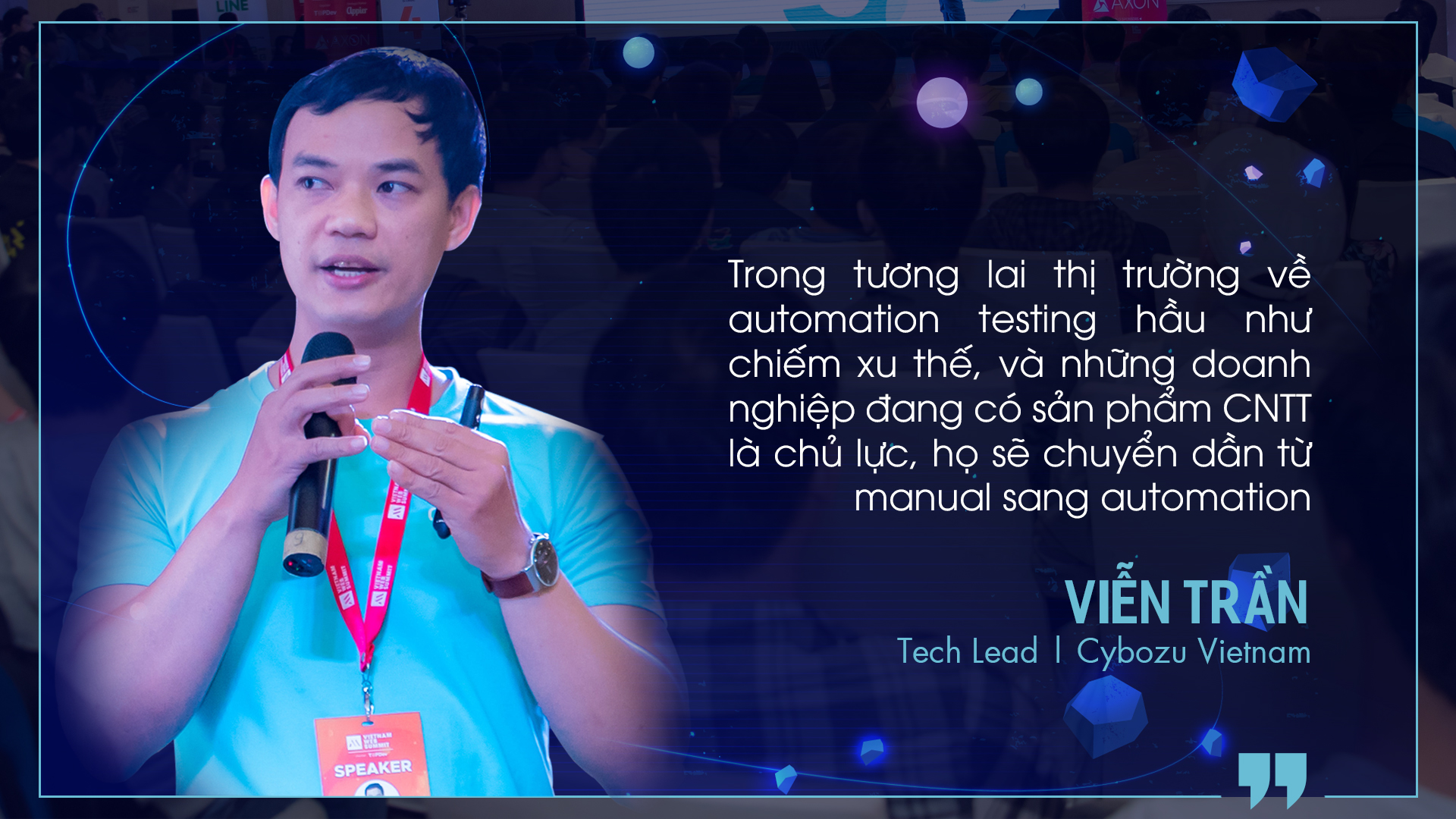 Viễn Trần - Tech Lead tại CYBOZU Việt Nam