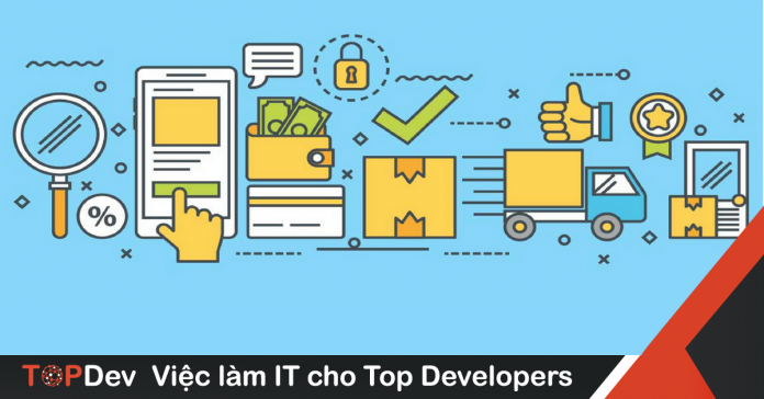 aria trên site ecommerce