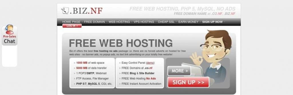 13 web hosting miễn phí dành cho lập trình viên