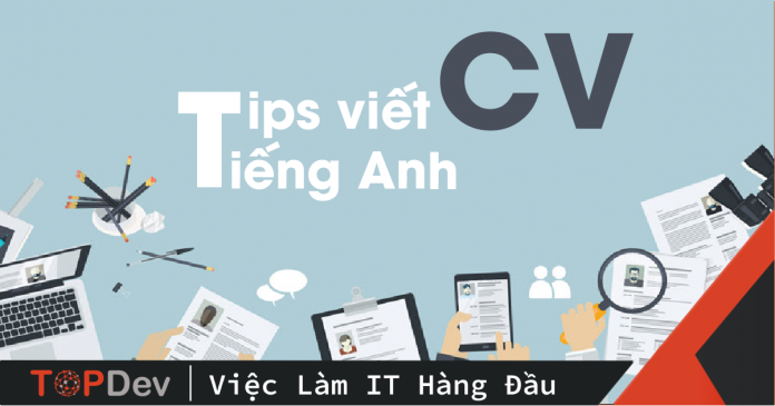 cv tiếng anh