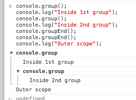 Console Javascript quá kinh khủng