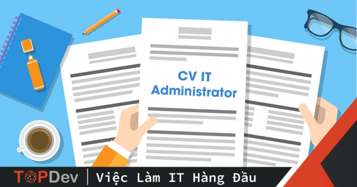 cv it administrator