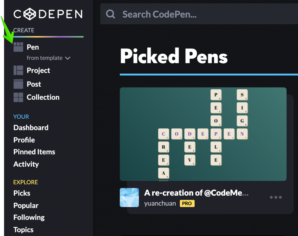 Codepen là gì ? Hướng dẫn sử dụng Codepen cơ bản