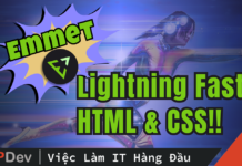 Emmet trong HTML CSS