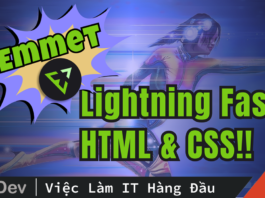 Emmet trong HTML CSS