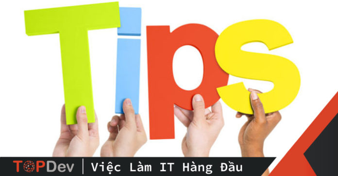 Tip cải thiện UI