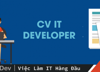tạo cv it developer