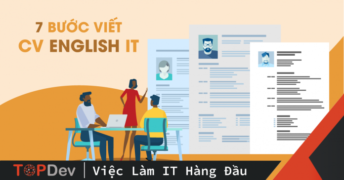 cv english IT