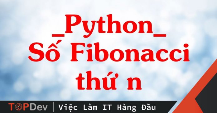 Dãy Fibonacci