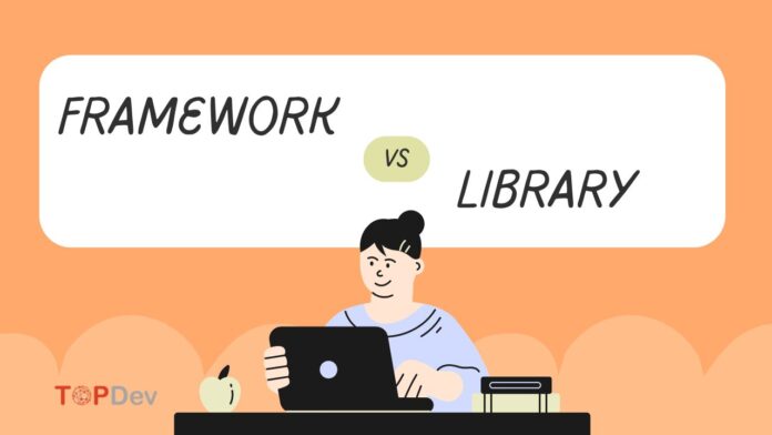 Sự khác biệt giữa framework và library
