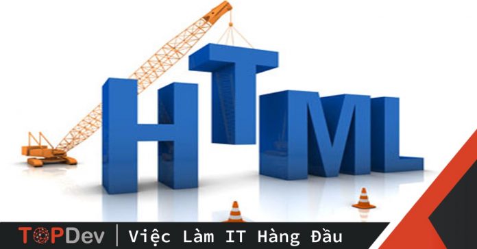 HTML cơ bản toàn tập cho người mới phần 1
