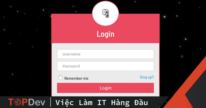 Kịch bản kiểm thử trang Login