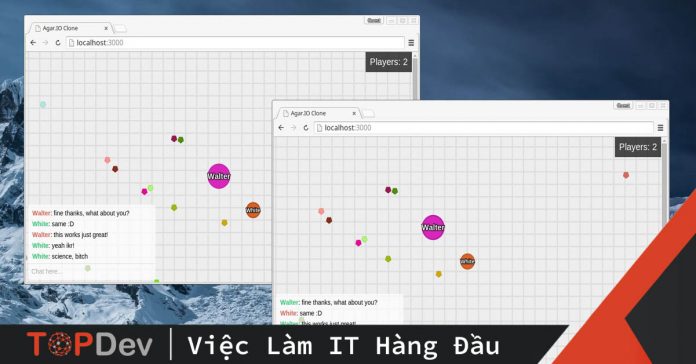 Open Source Story: Agar.IO Clone
