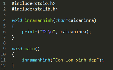 Tự tạo một hàm printf thay thế cho hàm printf mặc định trong thư viện stdio.h (phần 2)