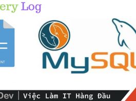 Log MySQL Query
