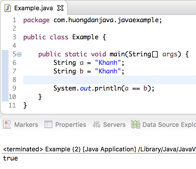 Tìm hiểu về đối tượng String trong Java