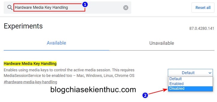 Ngăn Google Chrome sử dụng các phím Media trên bàn phím