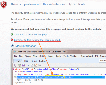 Xử lý SSL Certificate trong Selenium WebDriver
