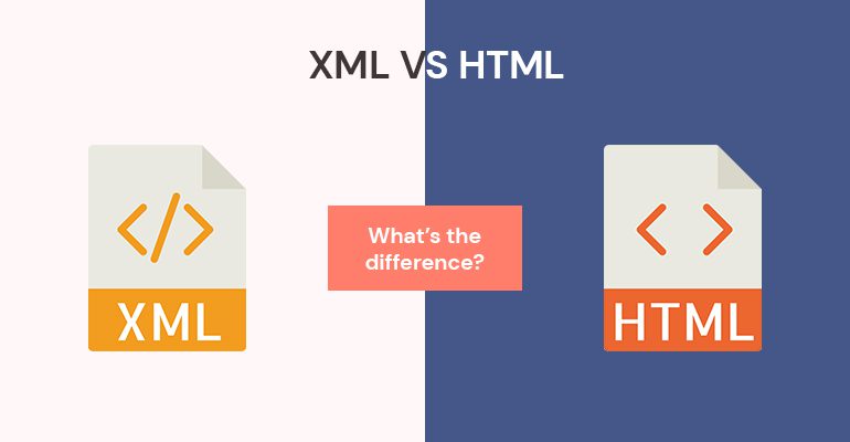 So sánh XML với HTML