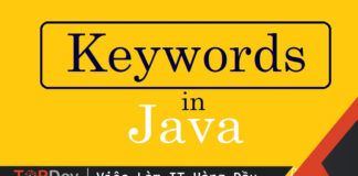 50 keywords mà mọi lập trình viên java nên biết