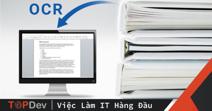 Optical Character Recognition (OCR) – Nhận diện ký tự từ ảnh