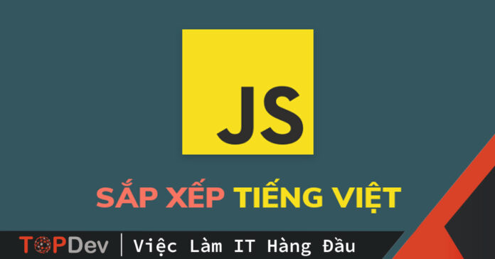 Sắp xếp (sort) string Tiếng Việt