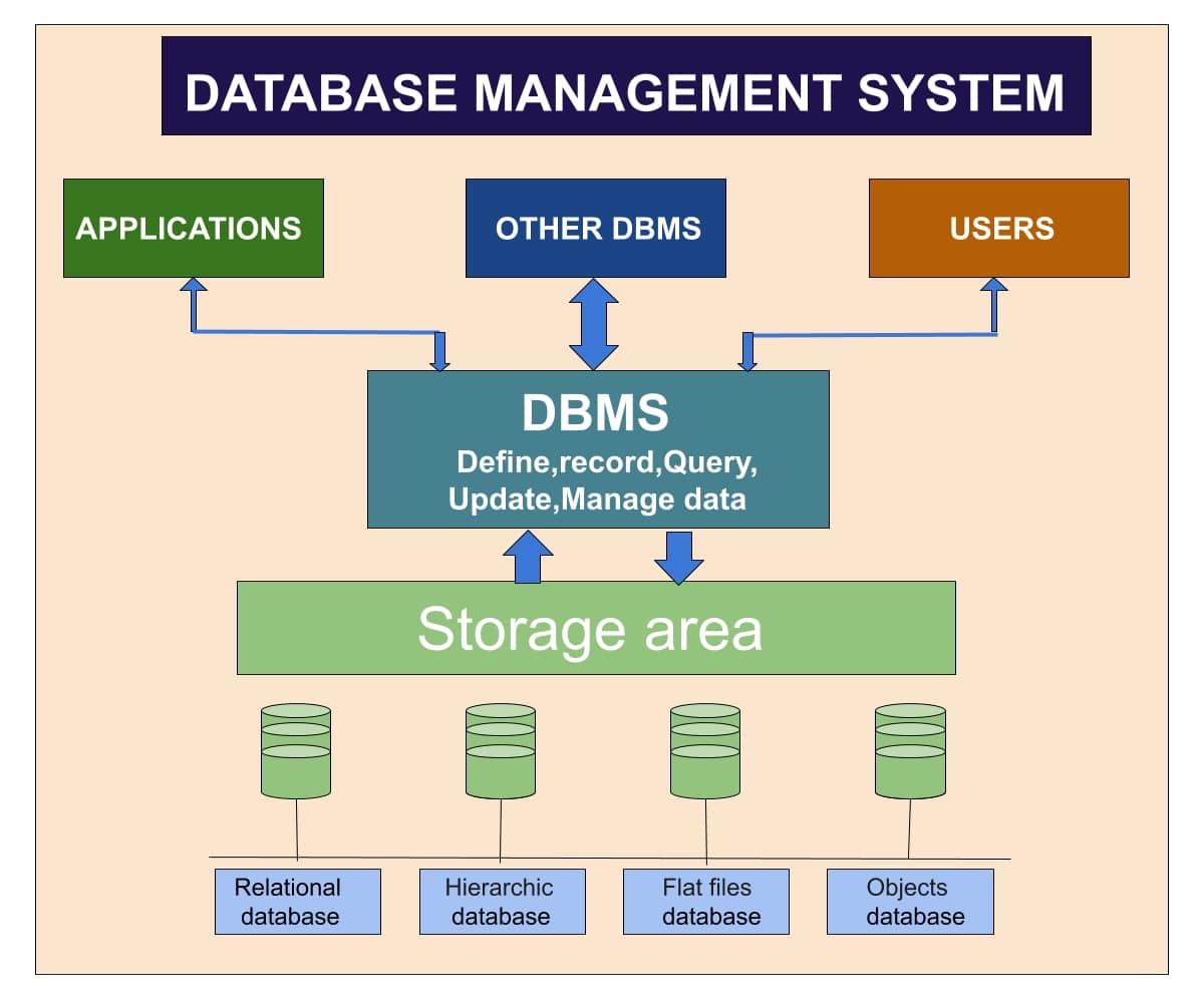 Cấu trúc của hệ quản trị cơ sở dữ liệu