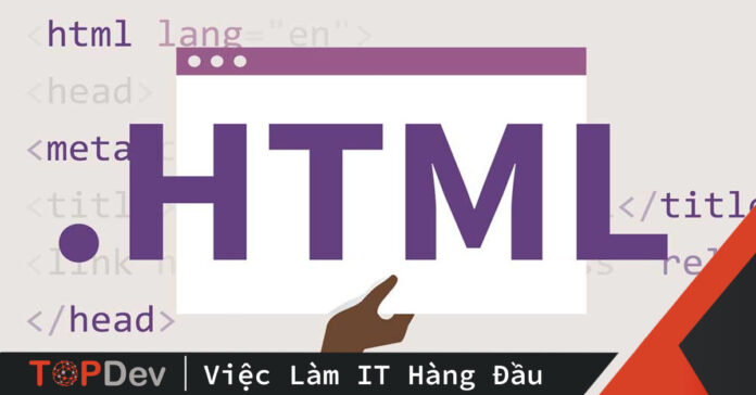 Cấu trúc trang HTML cơ bản