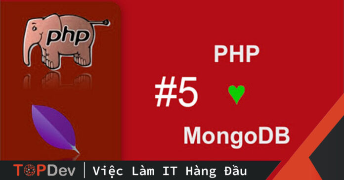 Truy vấn cơ sở dữ liệu MongoDB bằng PHP