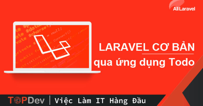 Todo List: Tạo bản ghi trong database thông qua Laravel Model
