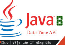 Những điểm mới của Java 8 (phần 4: DateTime API)