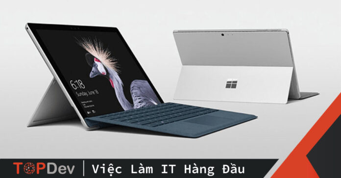 Làm thế nào để truy cập vào BIOS của máy Surface Pro?