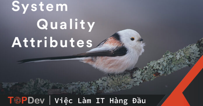 system quality attributes