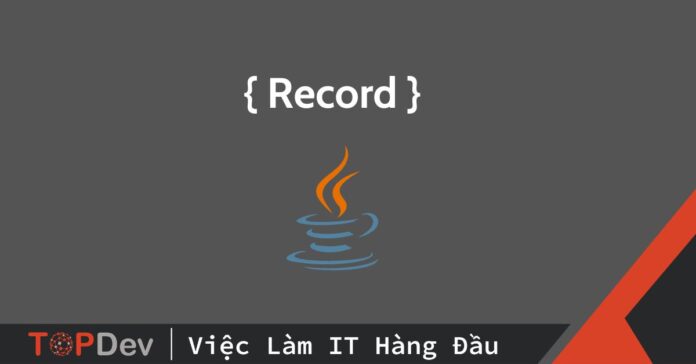 Record class trong Java