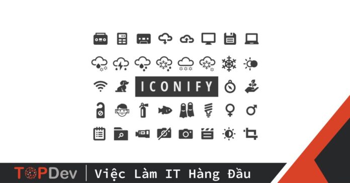 Lưu đọng dữ liệu Iconify để dùng offline