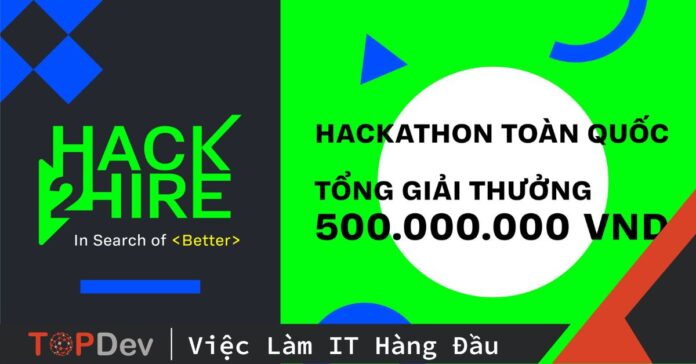one mount mở cuộc thi hackathon