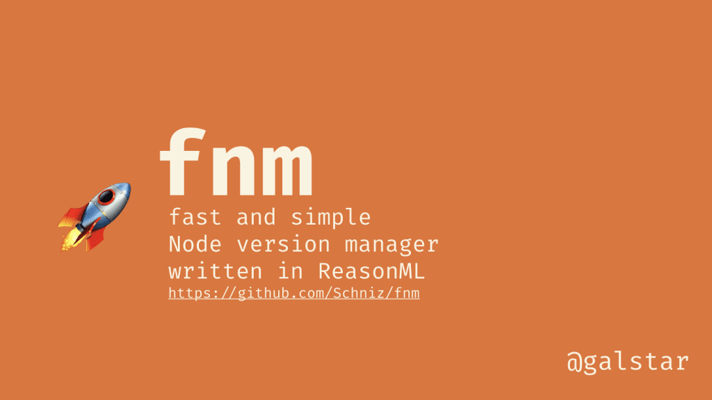 FNM (Fast Node Manager)