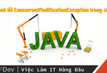 Tránh lỗi ConcurrentModificationException trong Java như thế nào
