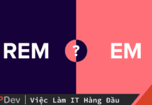 Nên sử dụng đơn vị EM hay REM?