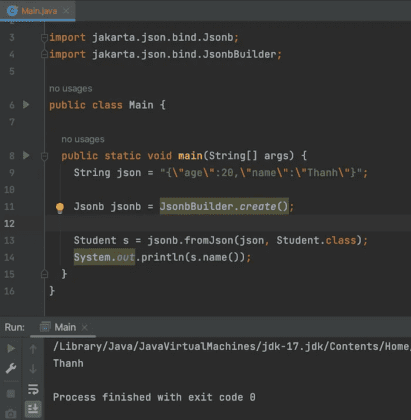 Giới Thiệu Về JSON Binding Trong Jakarta EE