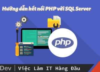 kết nối php với sql server